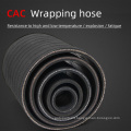 Cloth wrapped EPDM rubber radiator hose